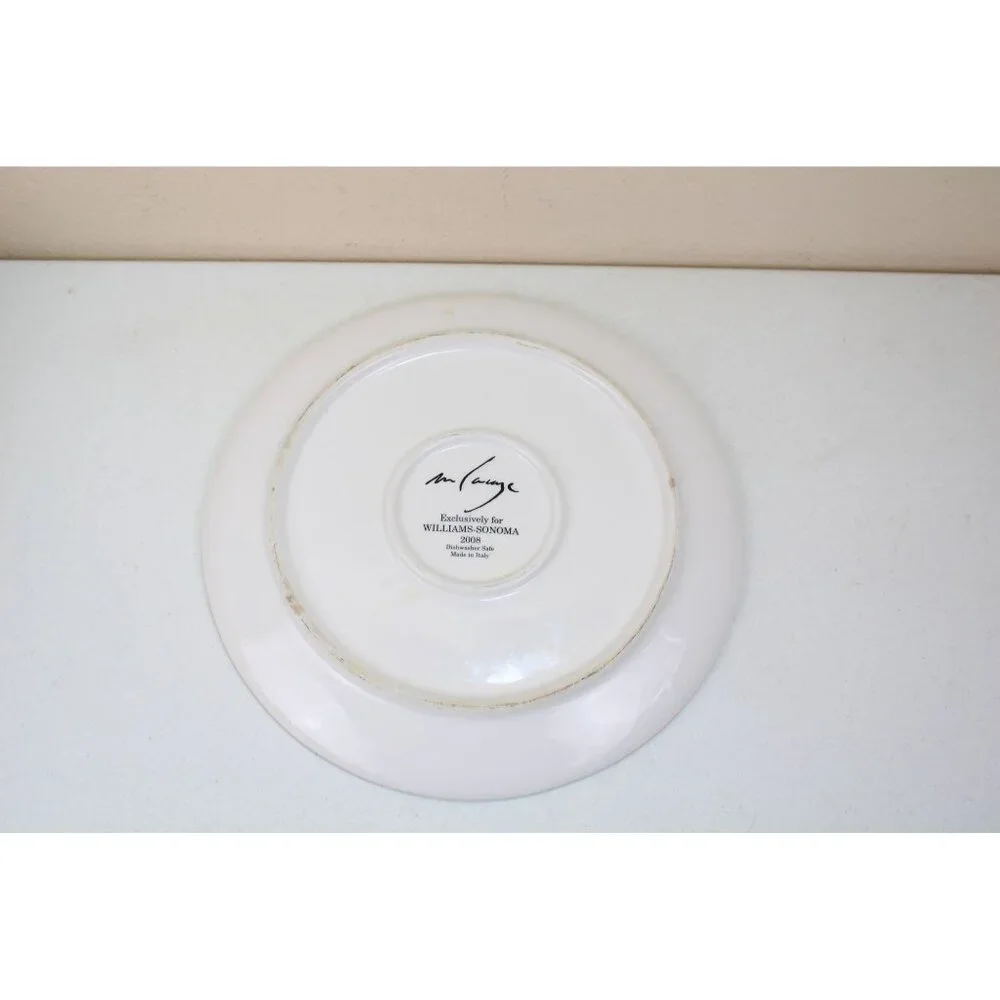 Williams Sonoma Rooster Dinner Plate Marc Lacaze 92586